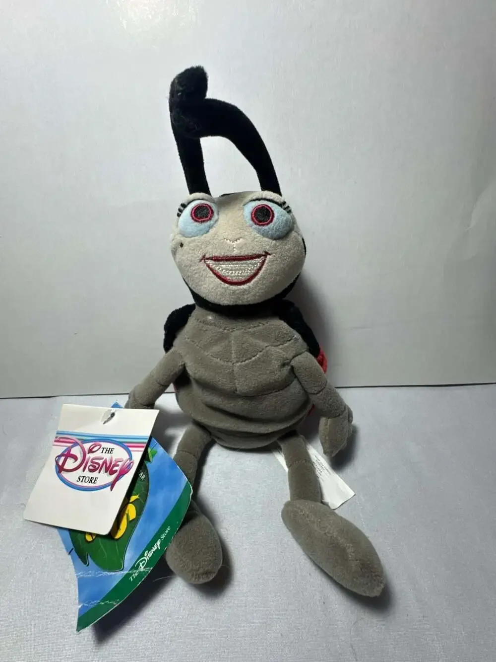 Disney A Bug's Life- Francis Bean Bag Plush RARE & RETIRED w/tags